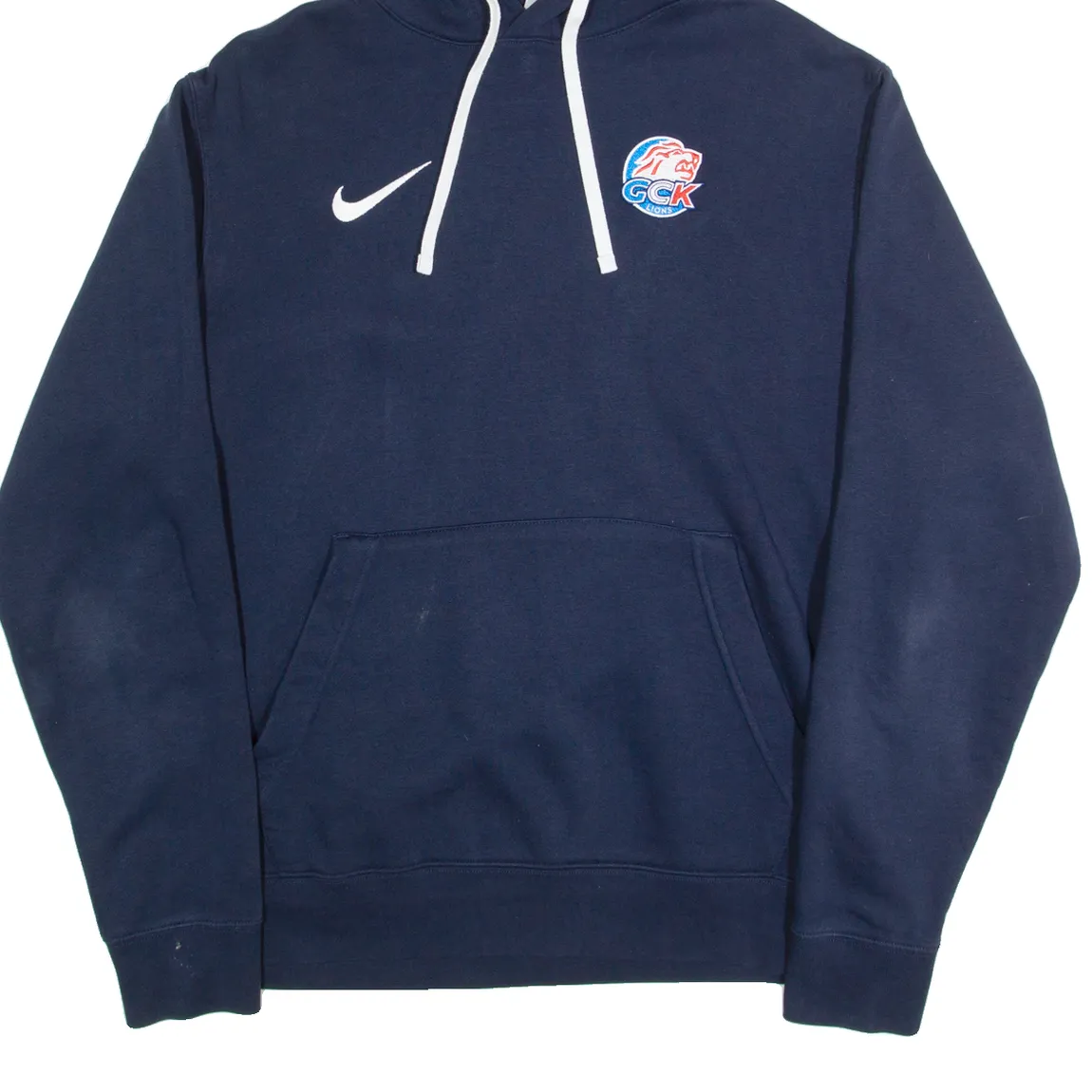 NIKE Mens Blue Hoodie L