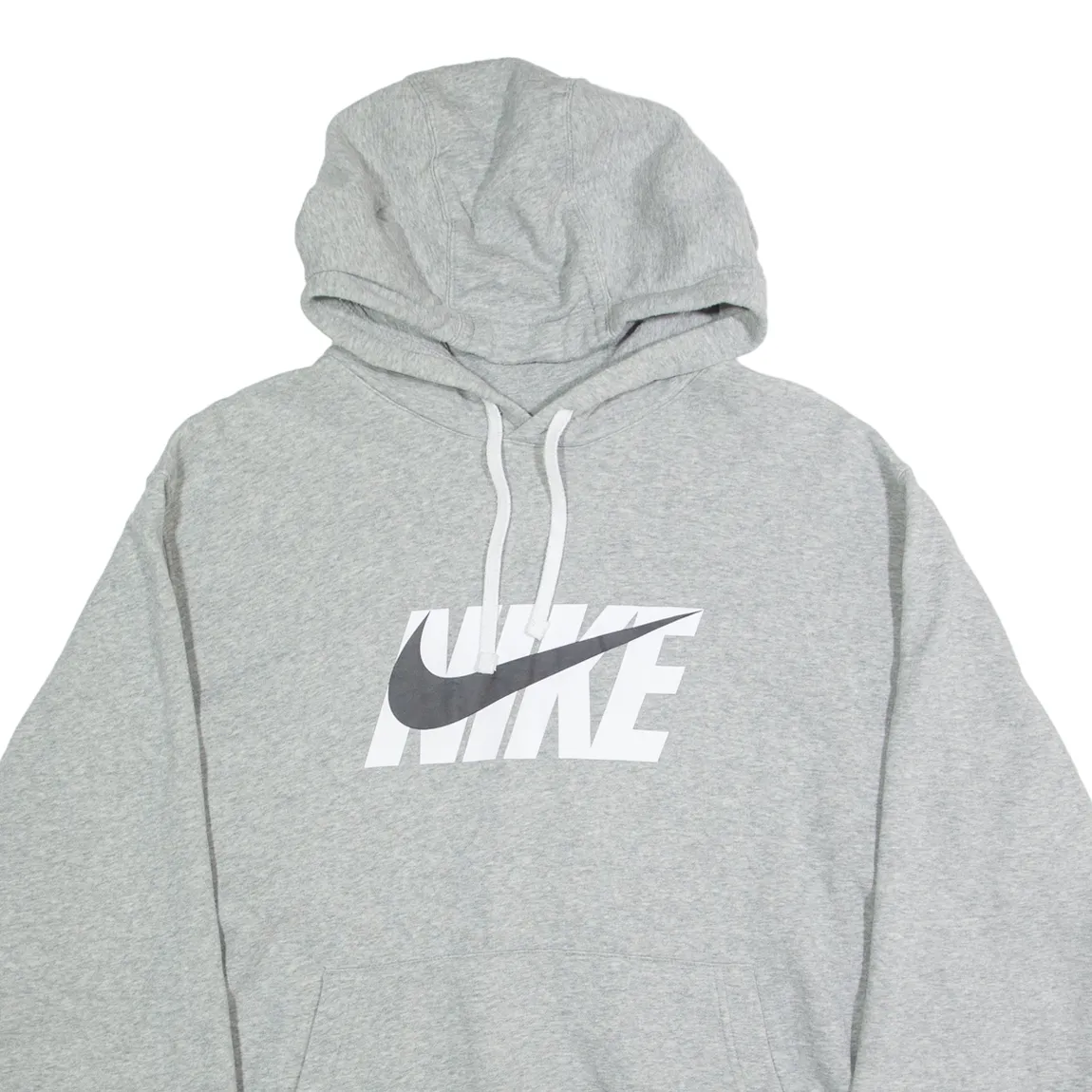 NIKE Mens Grey Hoodie 2XL