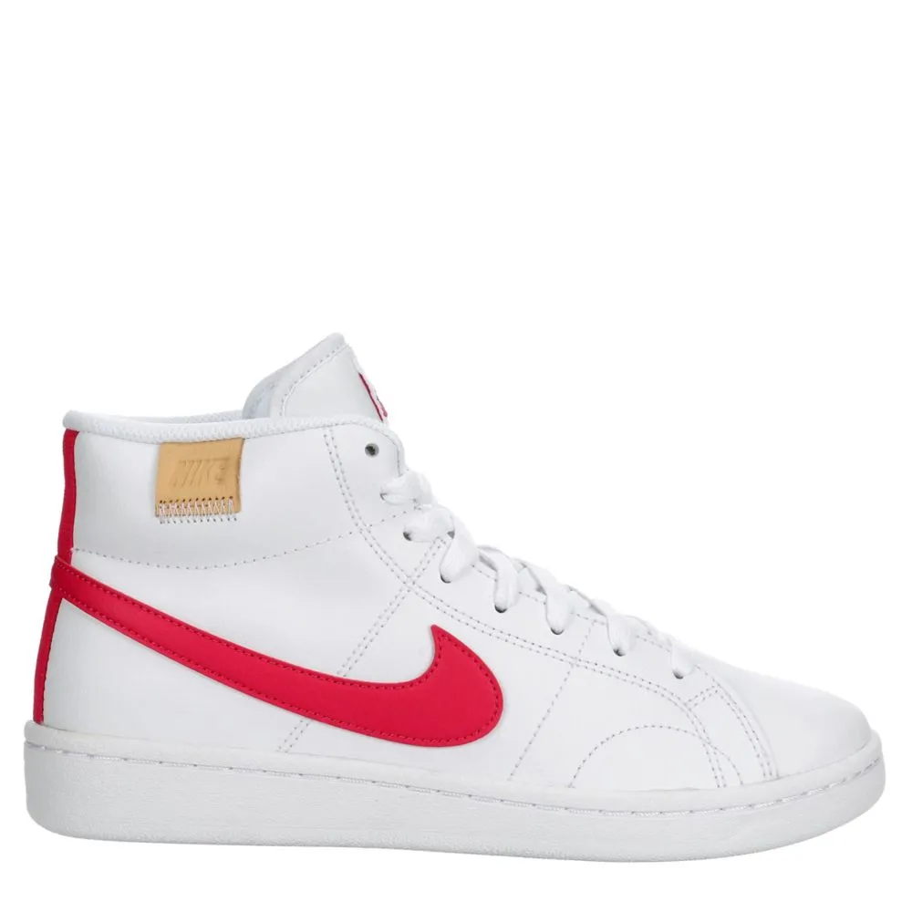 NIKE  WOMENS COURT ROYALE 2 MID SNEAKER