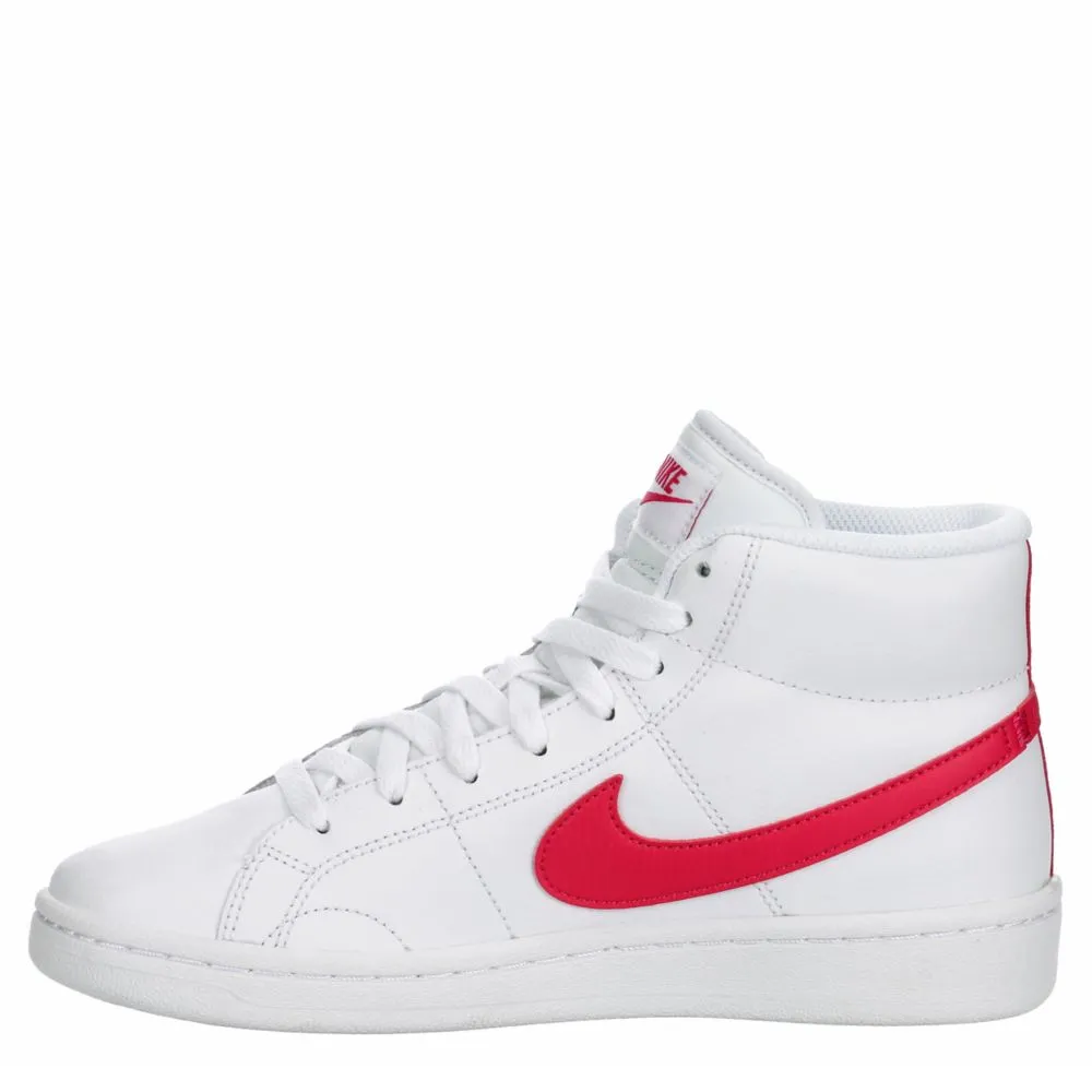 NIKE  WOMENS COURT ROYALE 2 MID SNEAKER