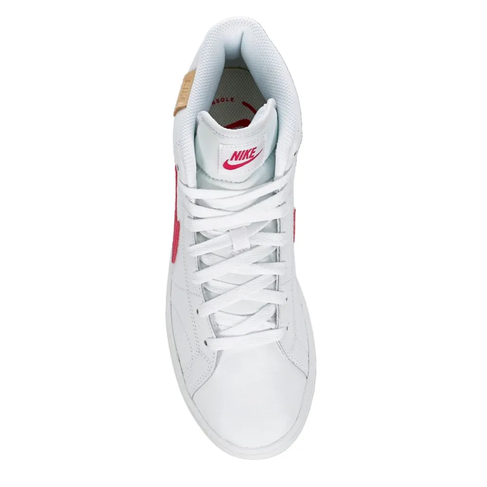 NIKE  WOMENS COURT ROYALE 2 MID SNEAKER