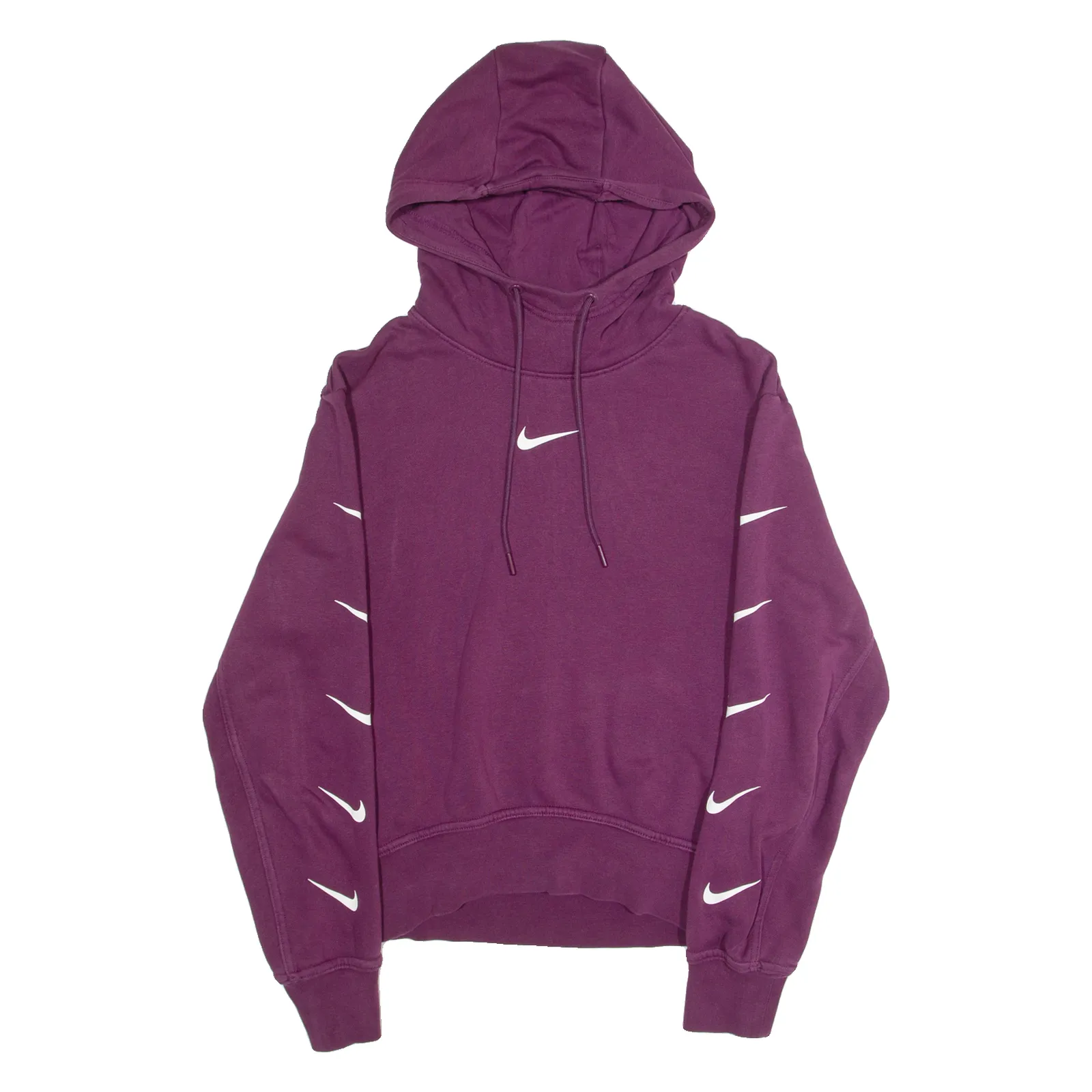 NIKE Womens Purple Hoodie XS