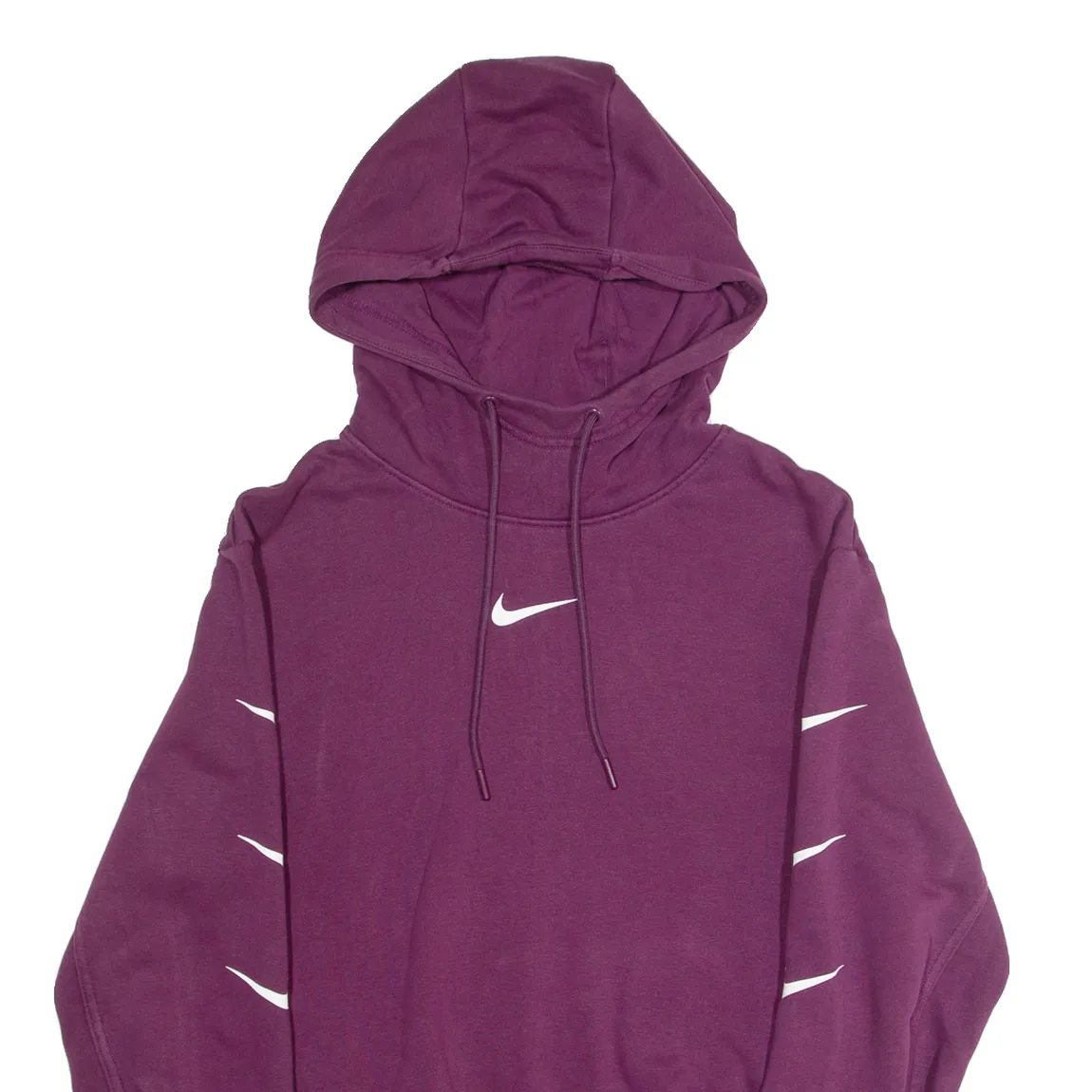 NIKE Womens Purple Hoodie XS