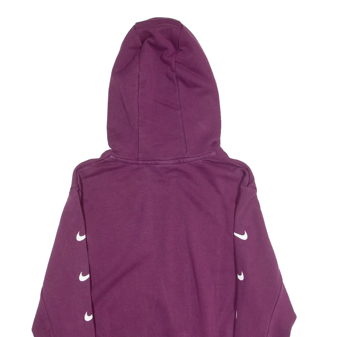 NIKE Womens Purple Hoodie XS