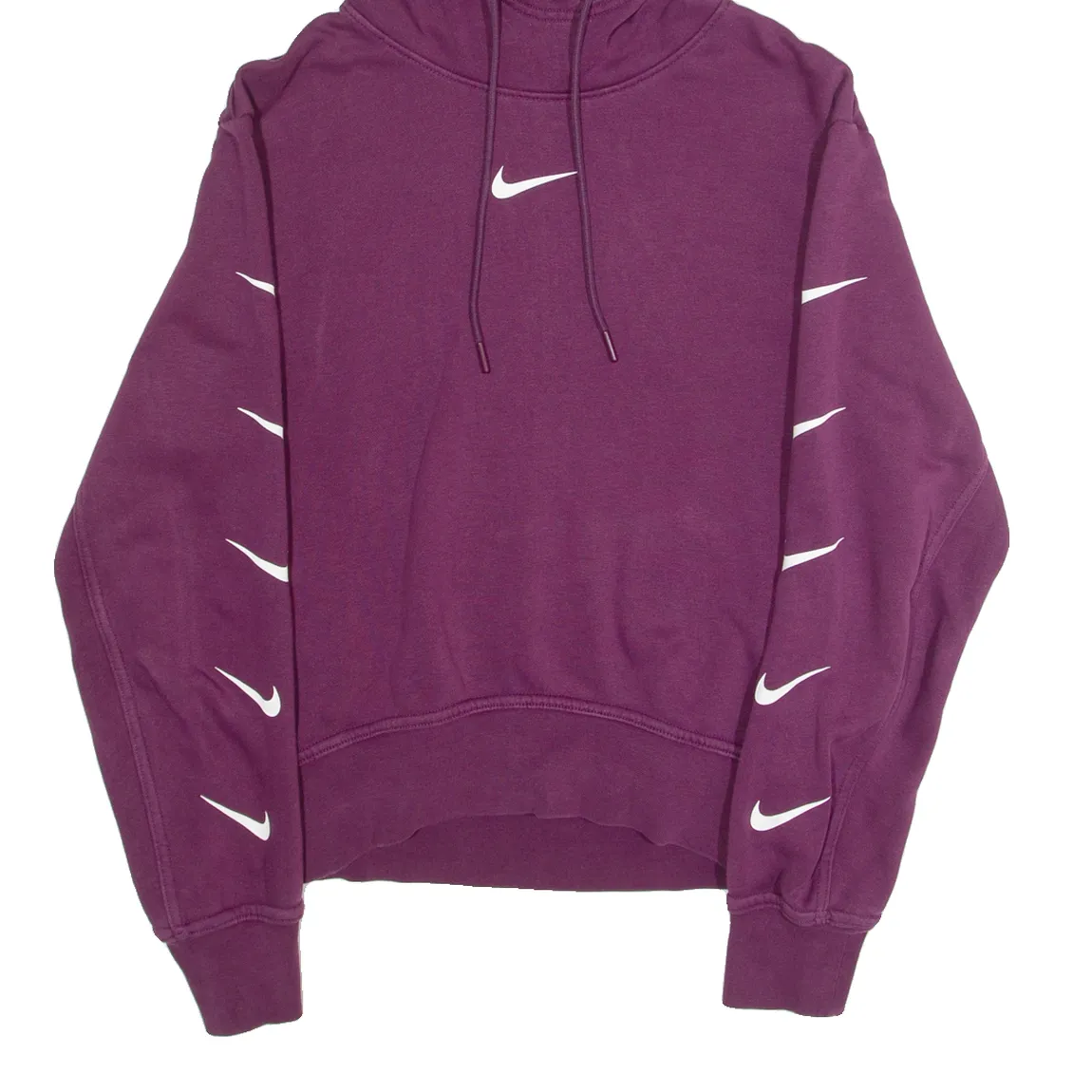 NIKE Womens Purple Hoodie XS