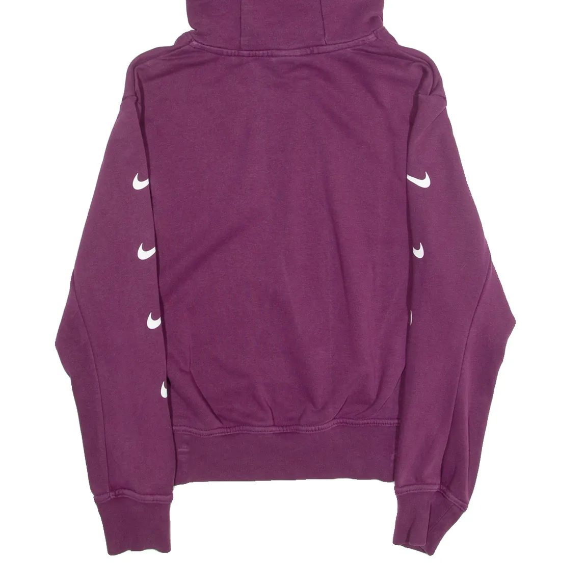 NIKE Womens Purple Hoodie XS