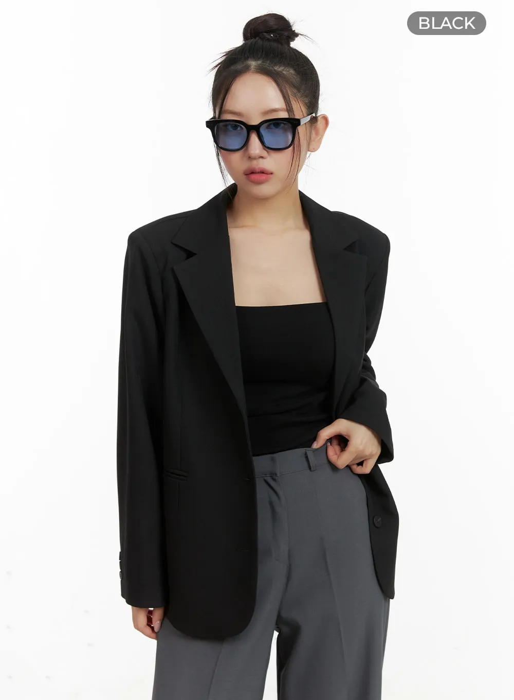 Oversized Midi Blazer OM428