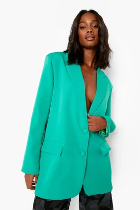 Oversized Tailored Single Breasted Blazer