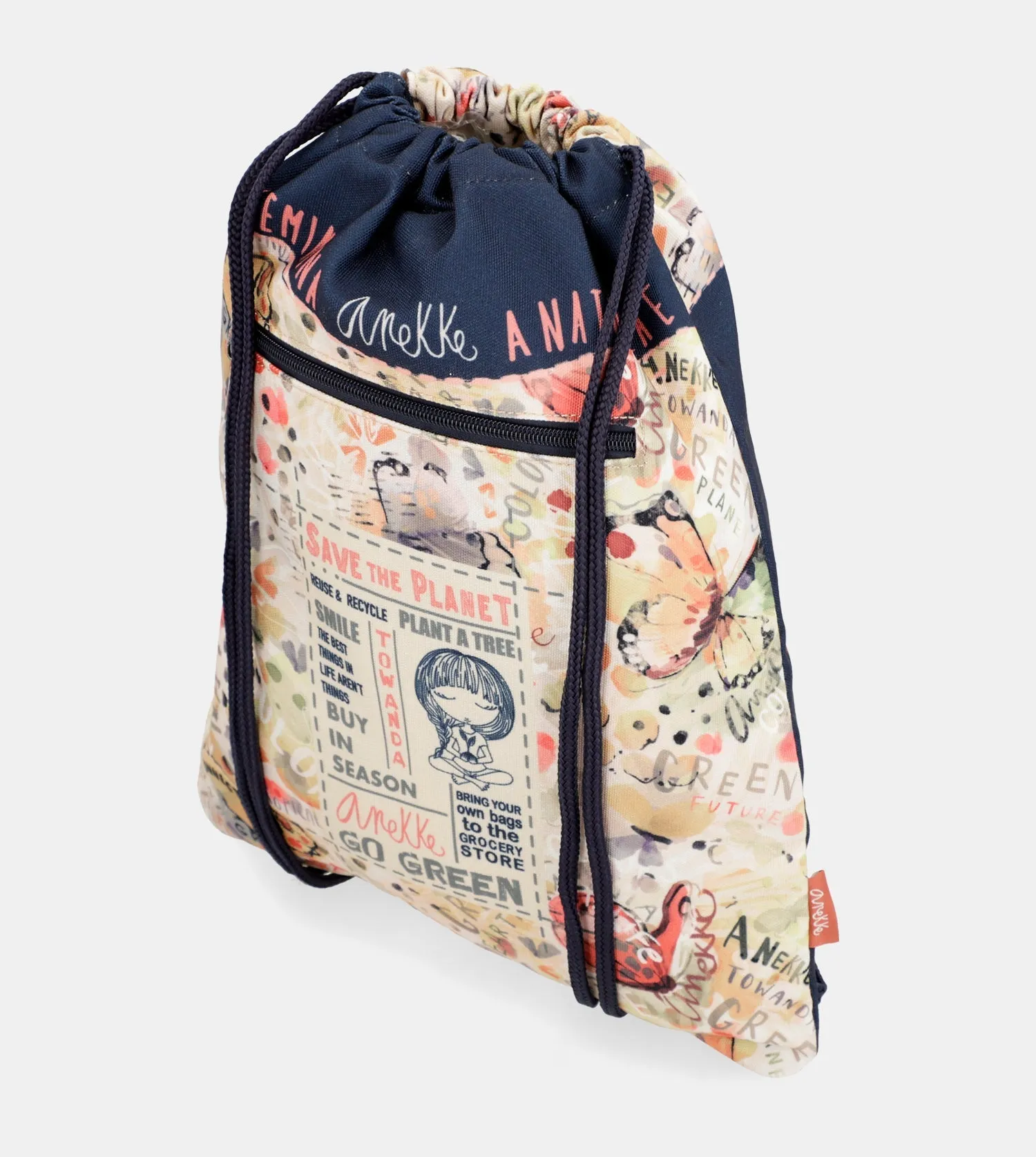 Pachamama fabric backpack