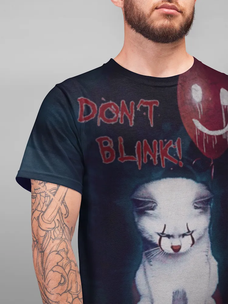 Penny The Horror Cat All Over Print T-Shirt