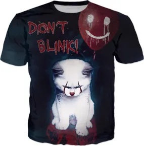 Penny The Horror Cat All Over Print T-Shirt