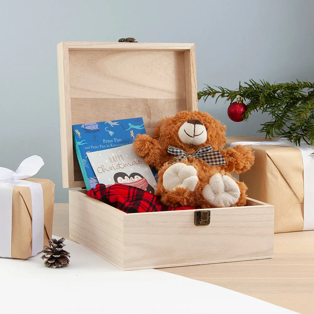 Personalised Woodland Deer Christmas Eve Box