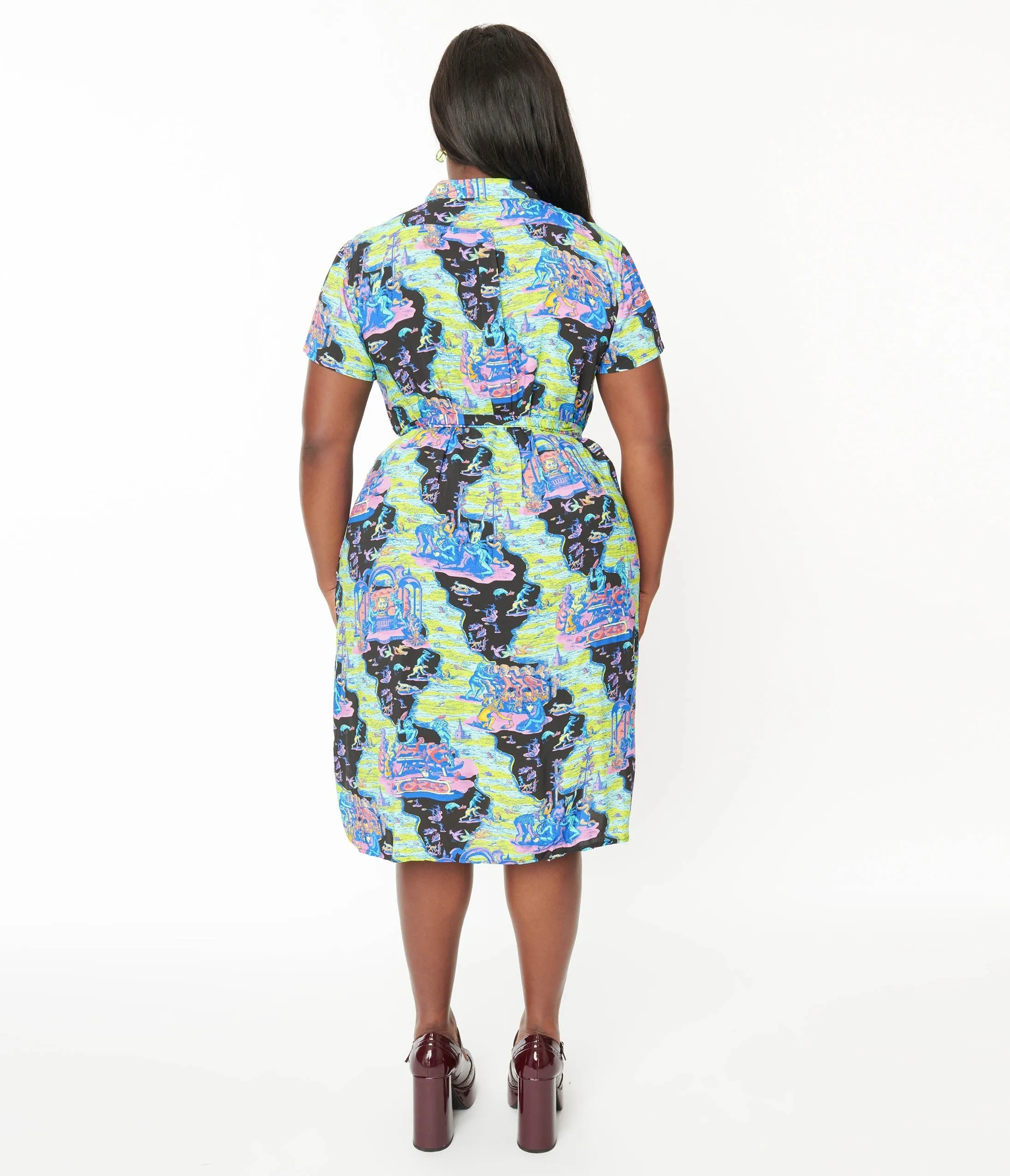 Pretty Snake Ritual Night Shirt Dress