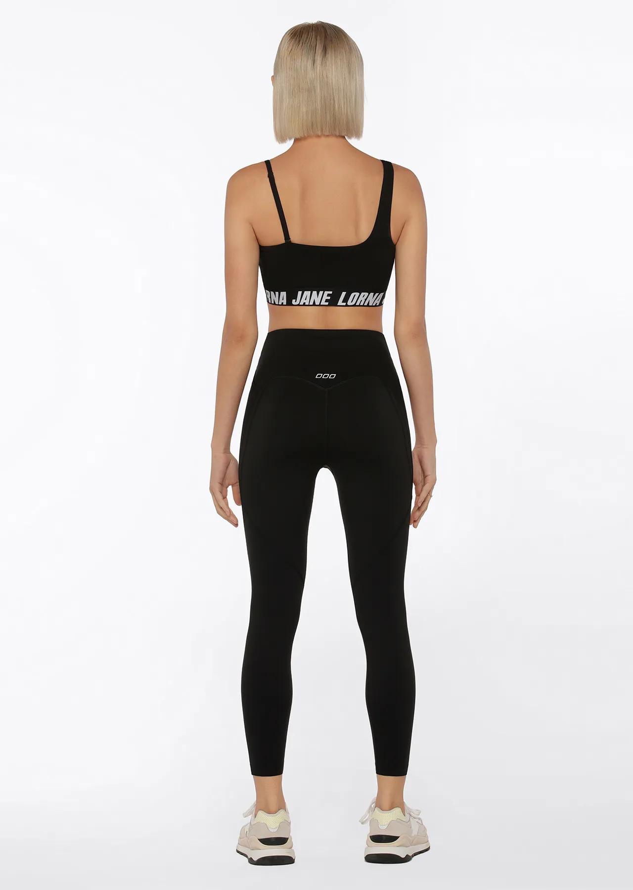 Relay Booty Phone Ankle Biter Leggings | Black | Tights and Leggings | Lorna Jane Australia