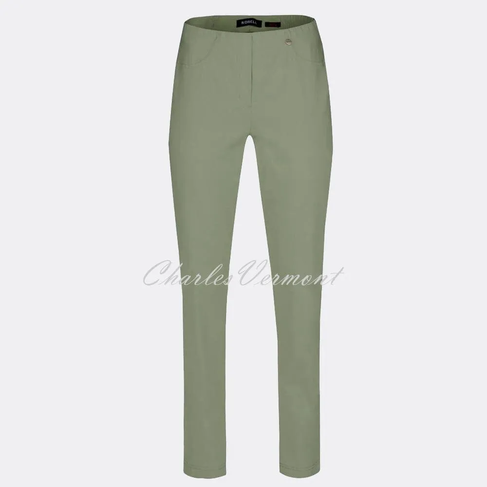 Robell Bella Trouser 51559-5499-881 (Ivy Green) - SHORTER LENGTH  29''