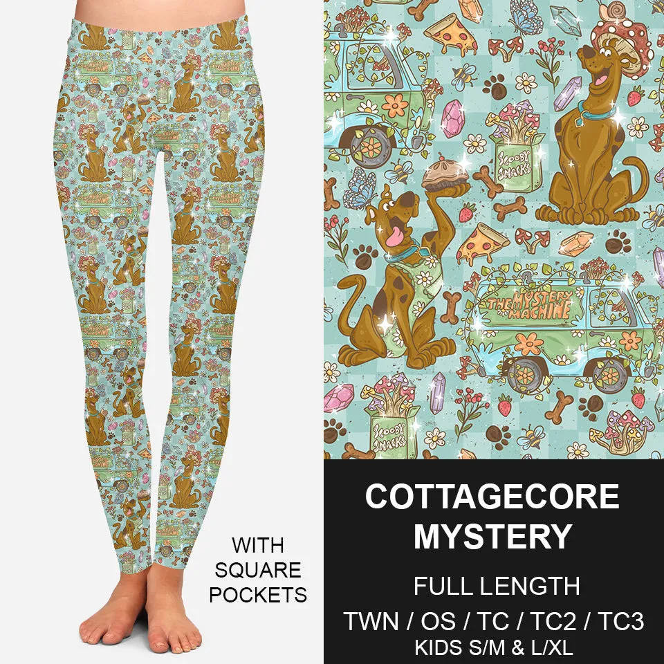 RTS - Cottage Mystery Leggings w/ Pockets