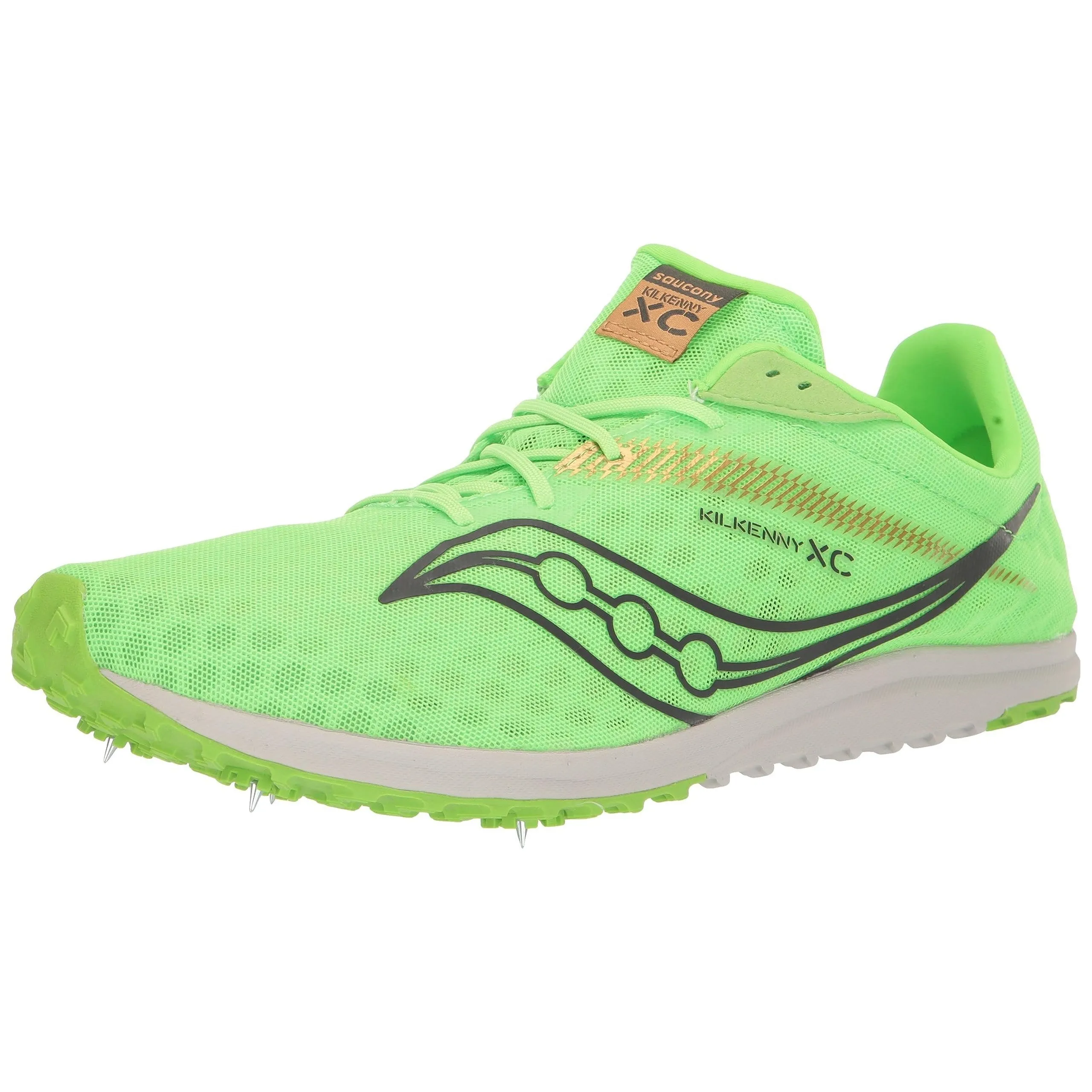 Saucony Men's Kilkenny XC 9 Sneaker, Slime, 12.5