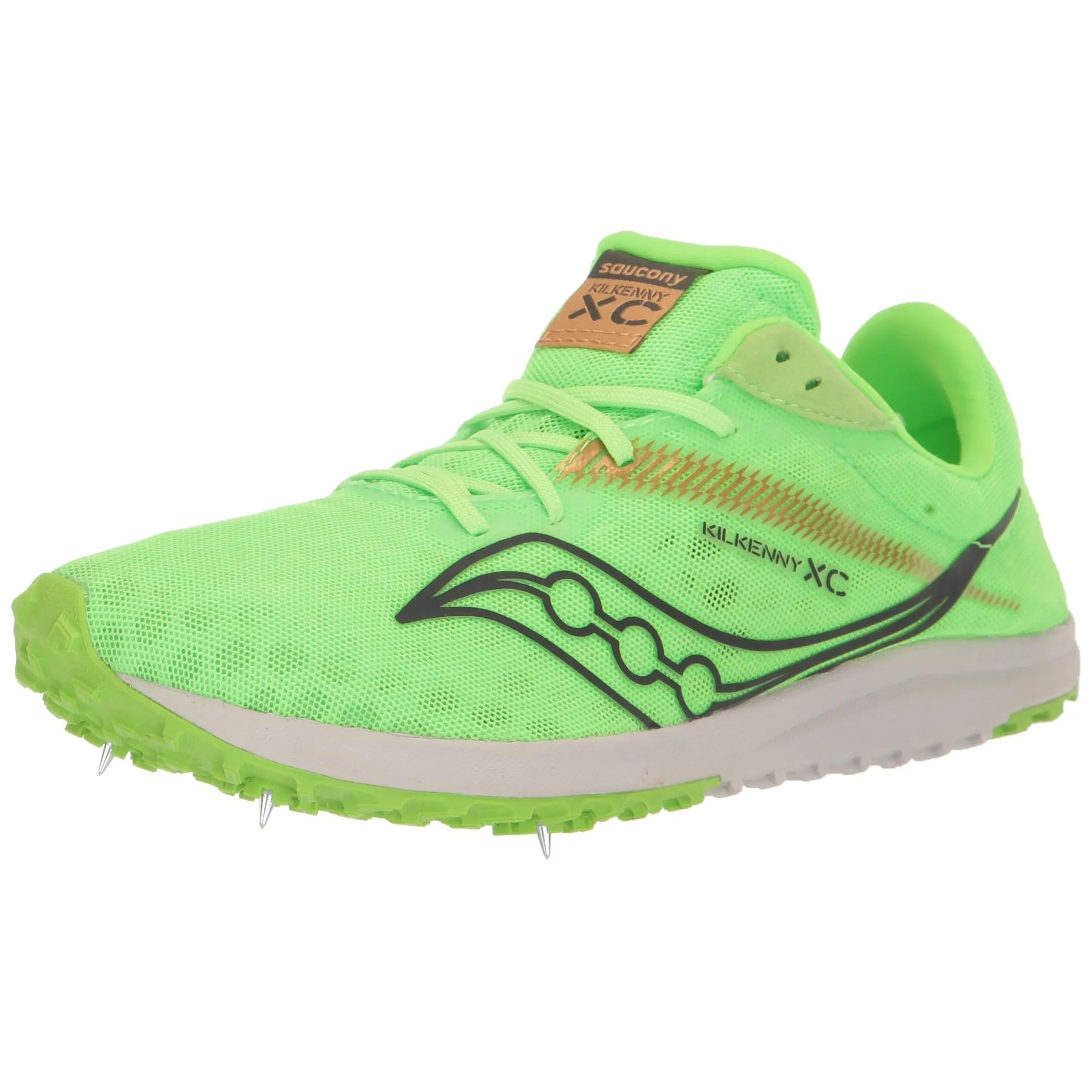 Saucony Women's Kilkenny XC 9 Sneaker, Slime, 5