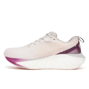 Saucony Women's Triumph 22 Sneaker, Moon/Eggplant, 7