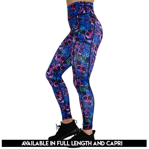 Shattered Skulls Leggings