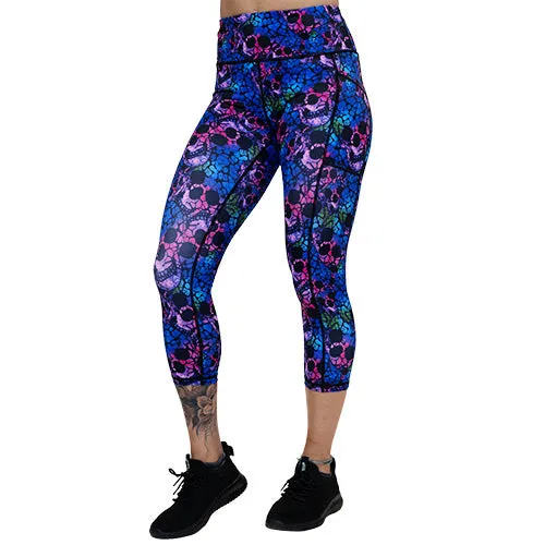 Shattered Skulls Leggings