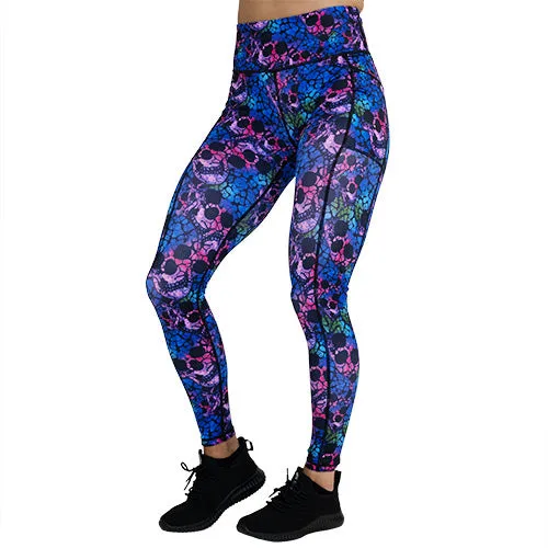 Shattered Skulls Leggings