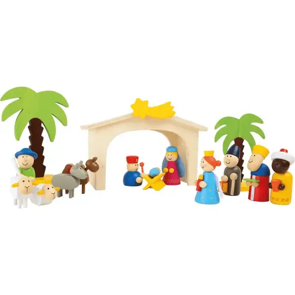 Small Foot - Wooden Manger Set