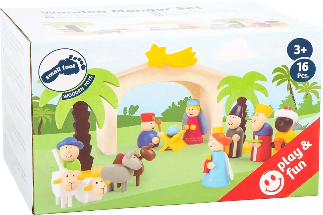 Small Foot - Wooden Manger Set