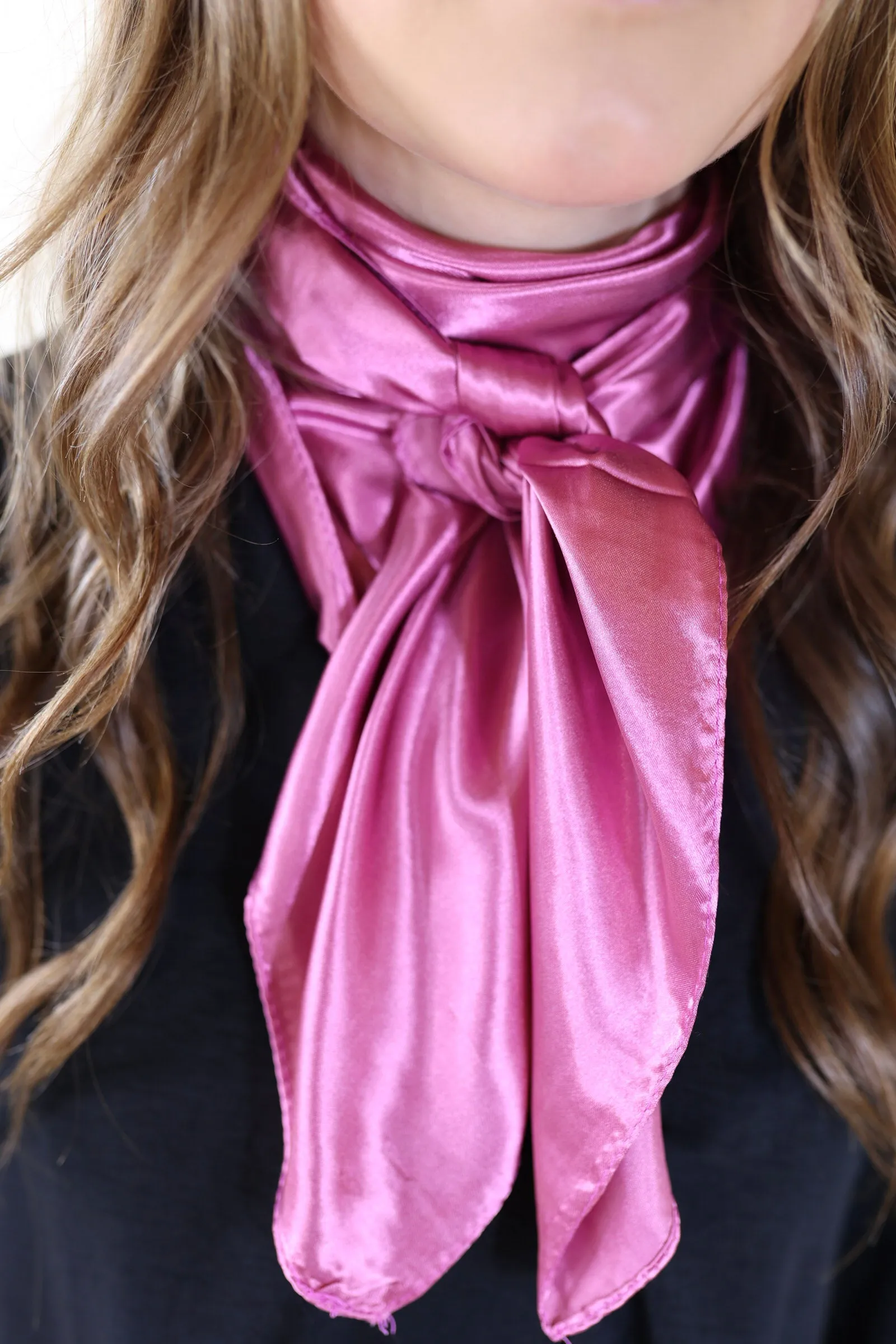 Solid Colored Scarf in Mauve