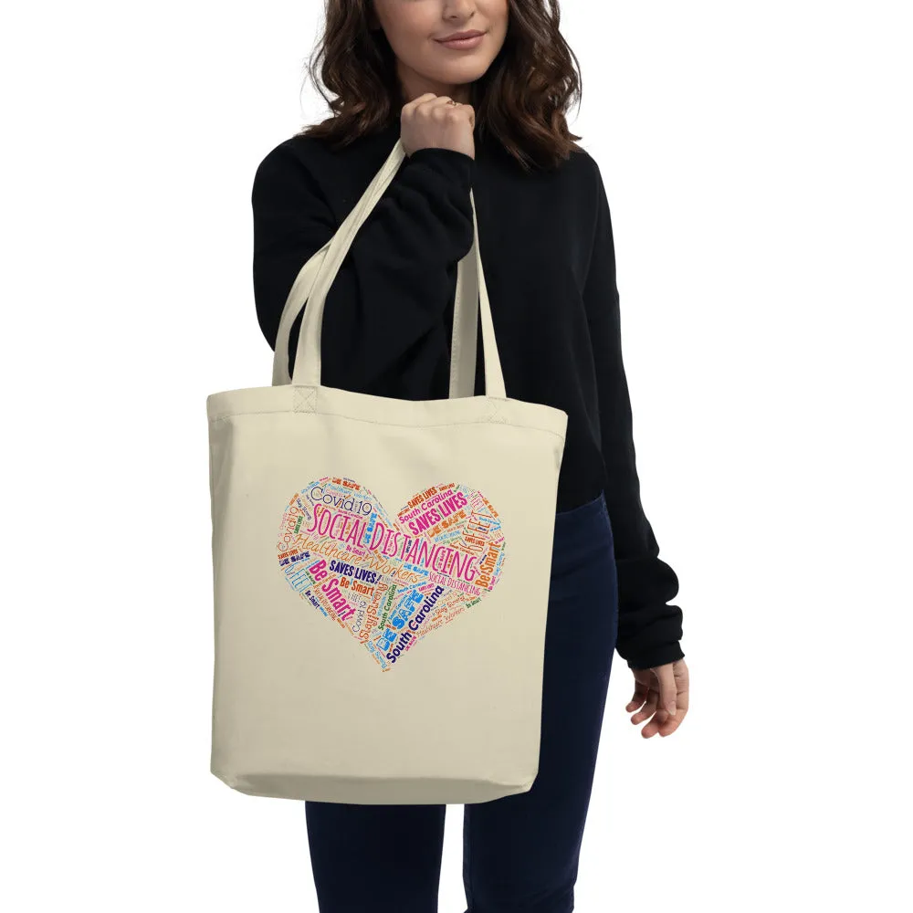 South Carolina - Social Distancing Tote Bag - Eco Friendly