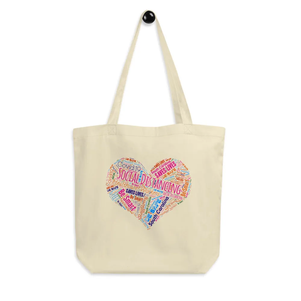 South Carolina - Social Distancing Tote Bag - Eco Friendly