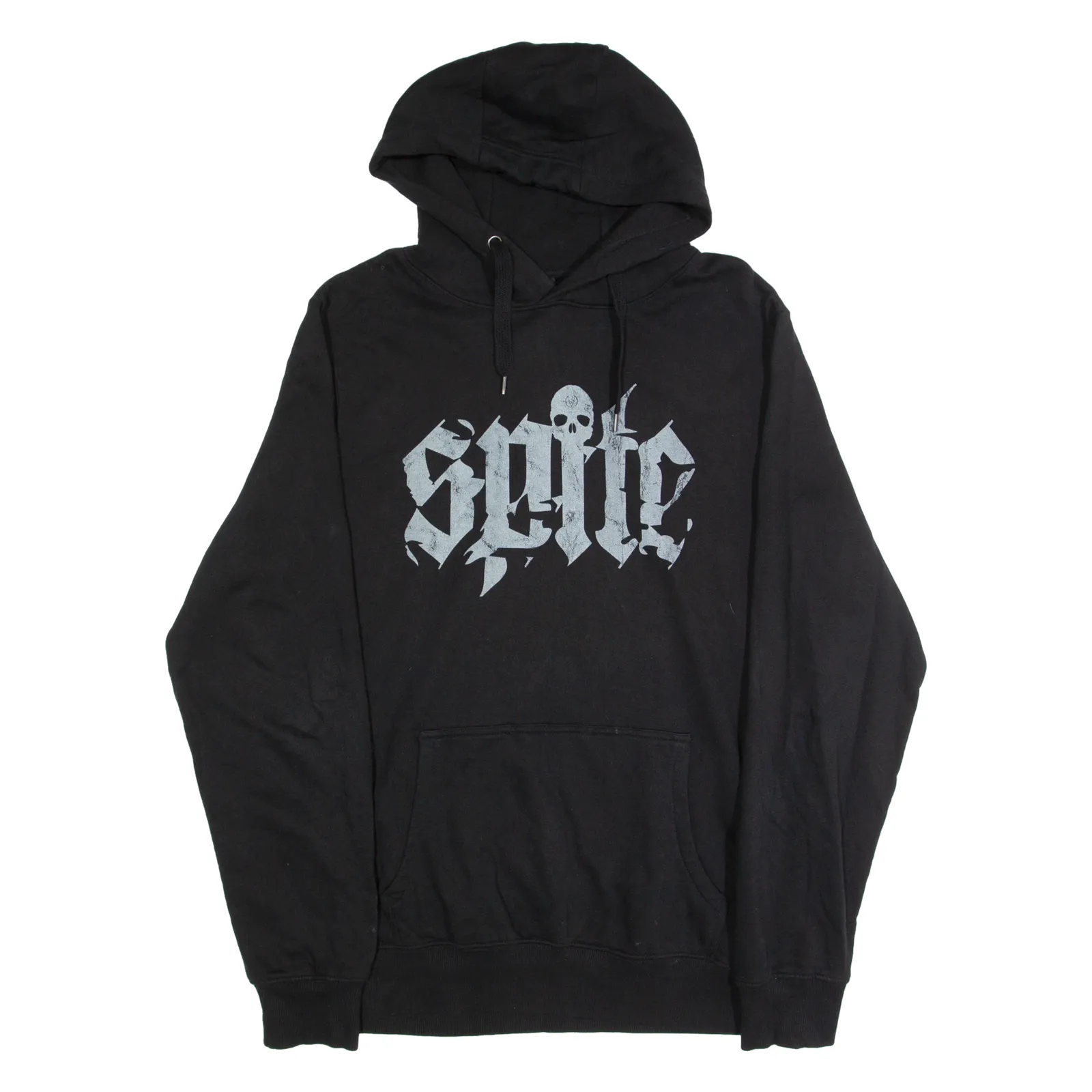 SPITE Mens Black Hoodie 2XL