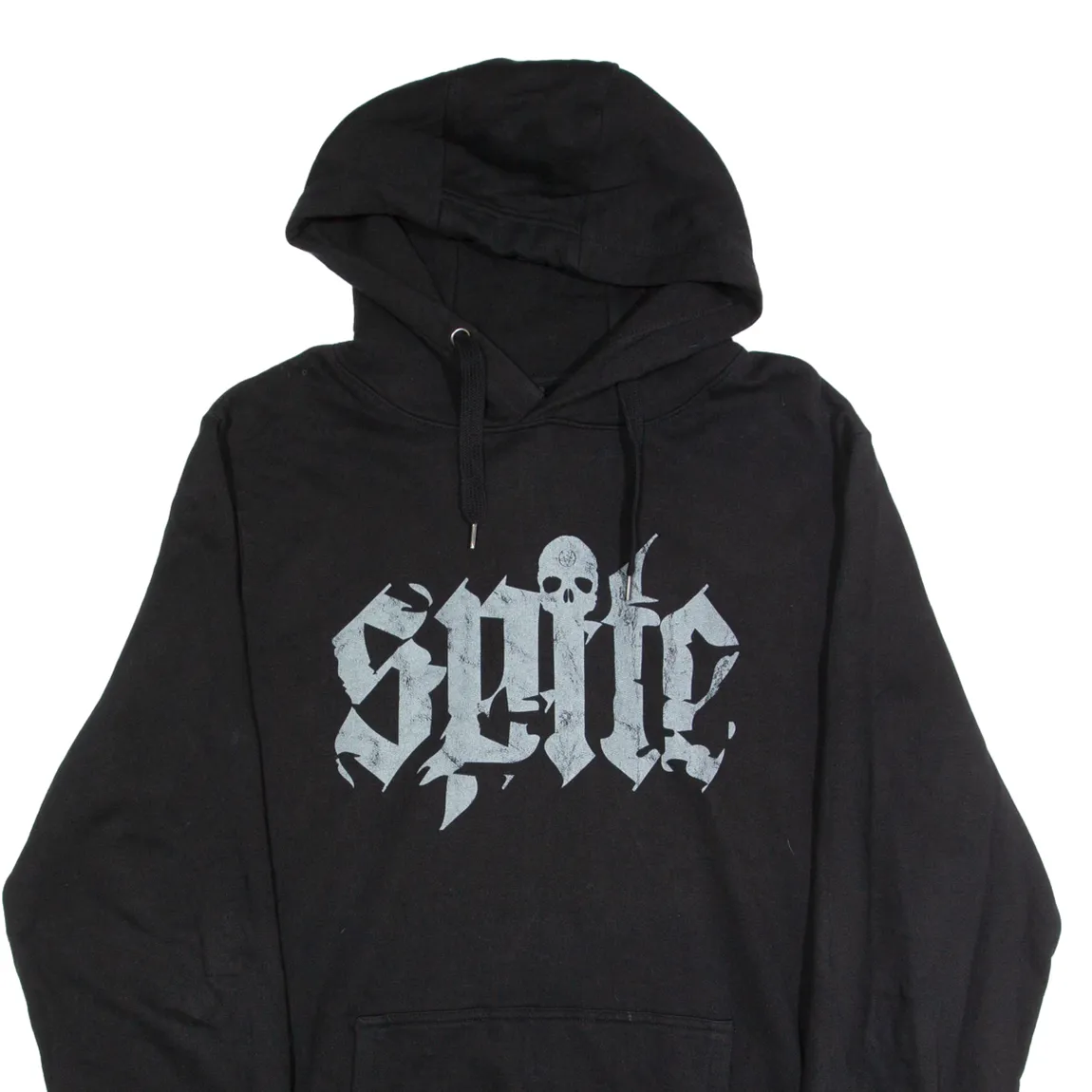 SPITE Mens Black Hoodie 2XL