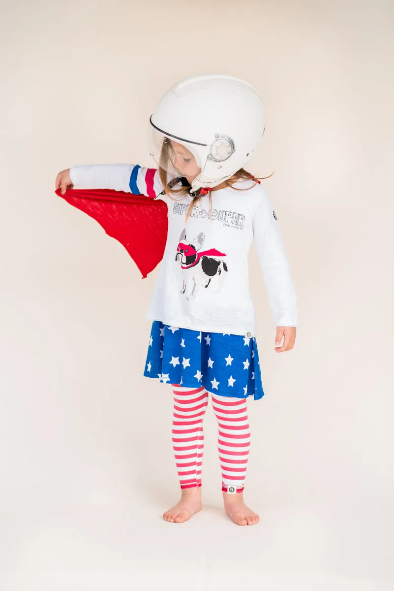 Stars And Stripes Baby Girl Legging by: Mini Shatsu