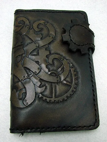 Steampunk octopus wallet