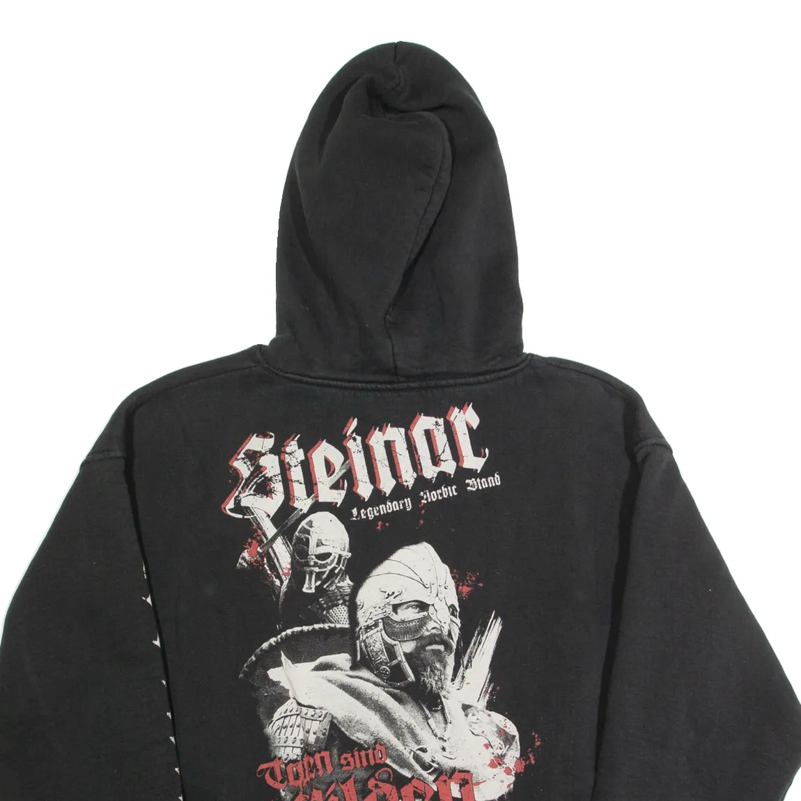 STEINER Mens Black Hoodie 3XL