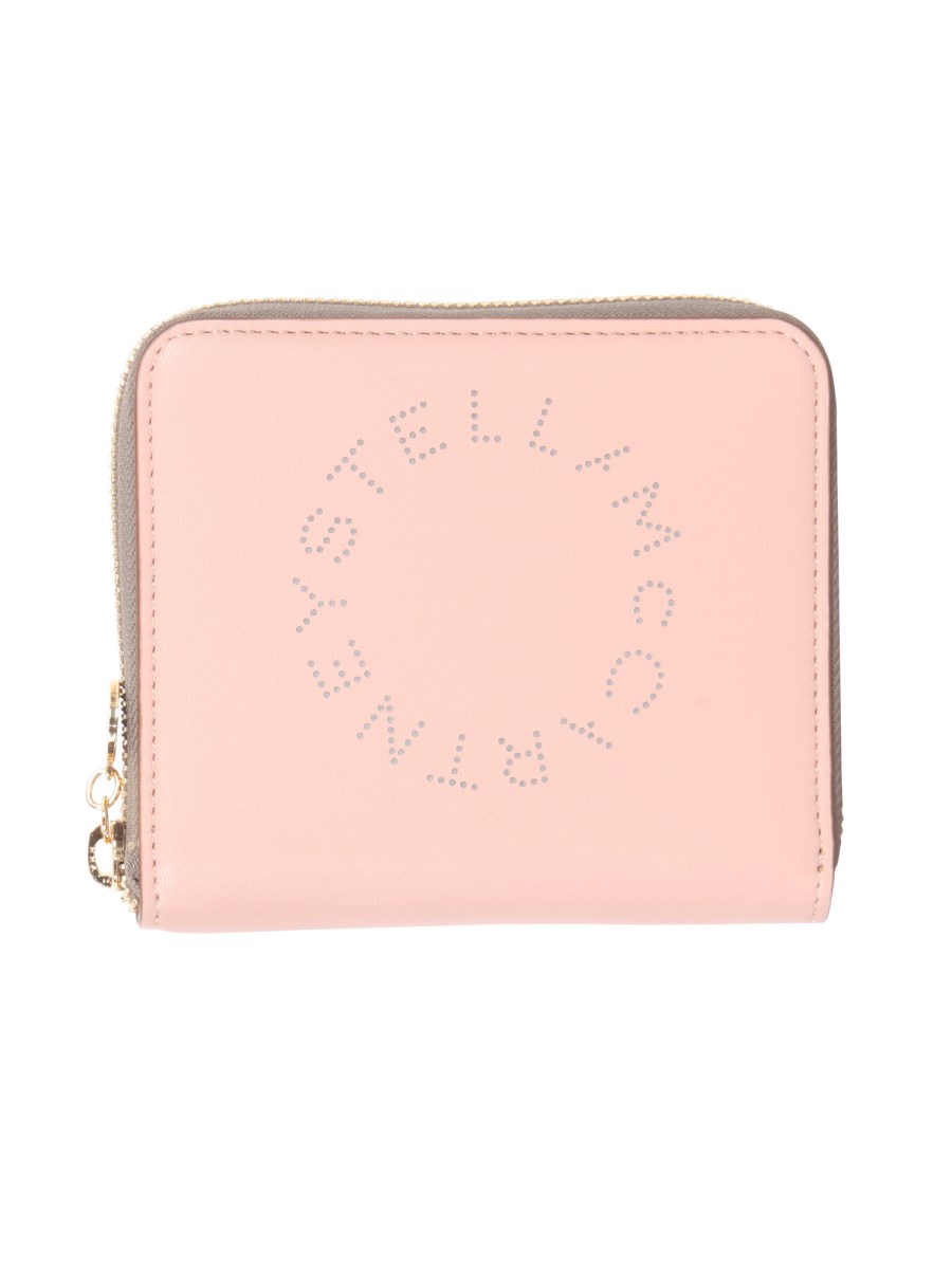 STELLA McCARTNEY    ZIPPERED WALLET WITH LOGO