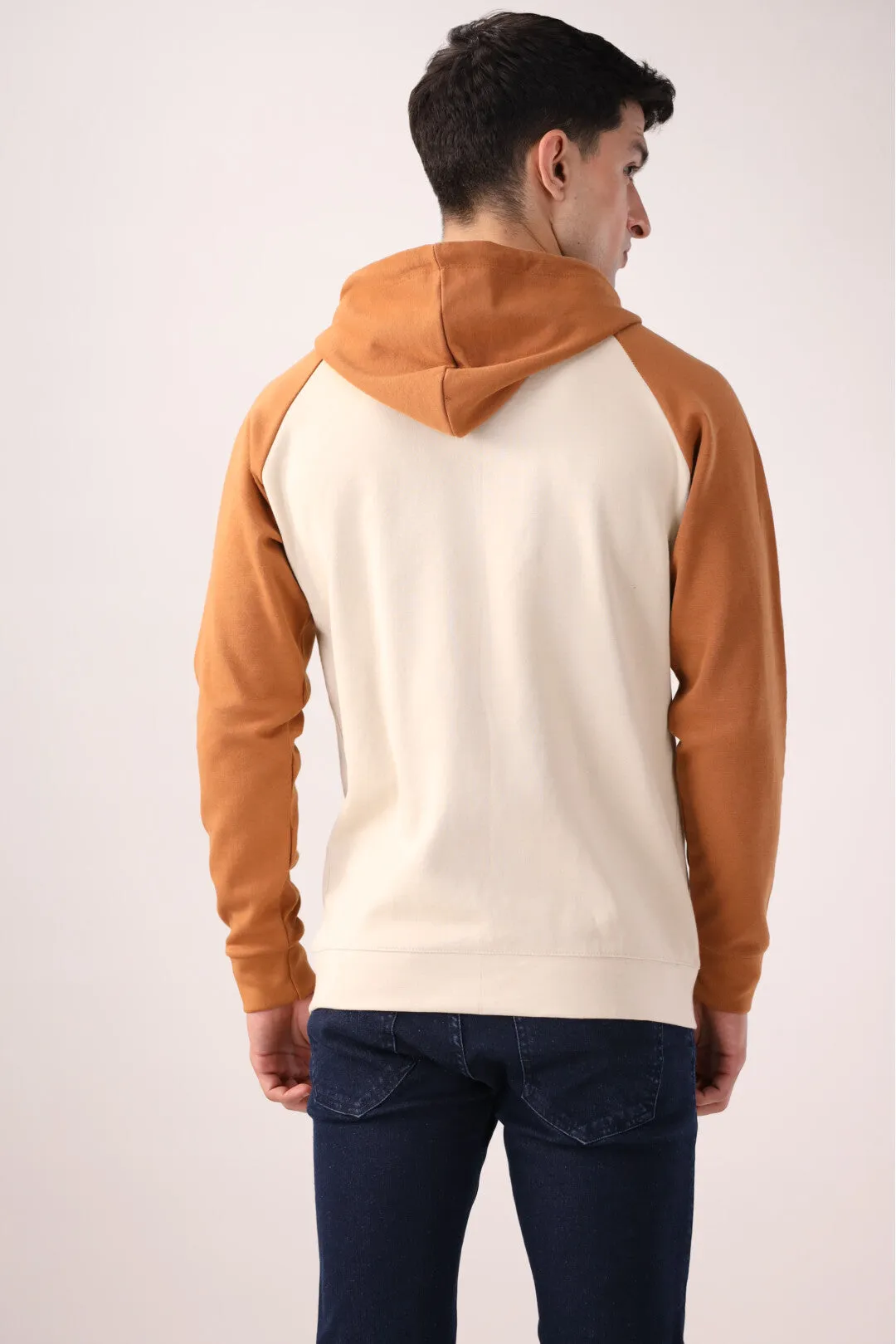 Stone Zip-Up Hoodie