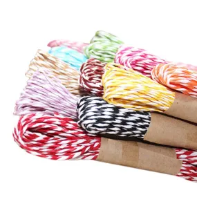 String Cord Craft Favor Twisted Paper Gift Wrapping Thread For Decoration