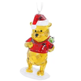 Swarovski Color Crystal Christmas Ornament Disney WINNIE THE POOH #5030561