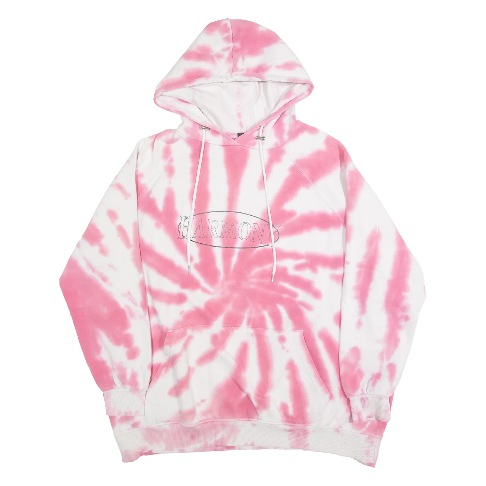 TALLY WEIJL Tie Dye Mens Pink Hoodie 2XL