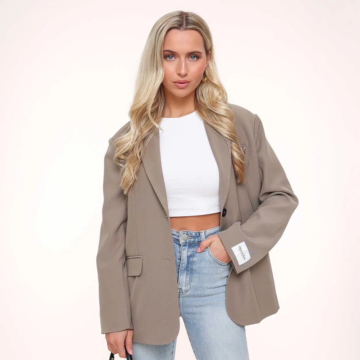 Taupe STUDIO Basic - Blazer