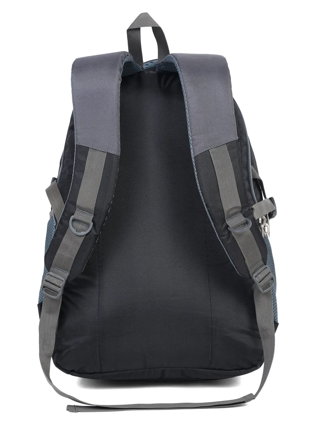 Teakwood Leather Unisex Solid Black 34L Medium Backpack