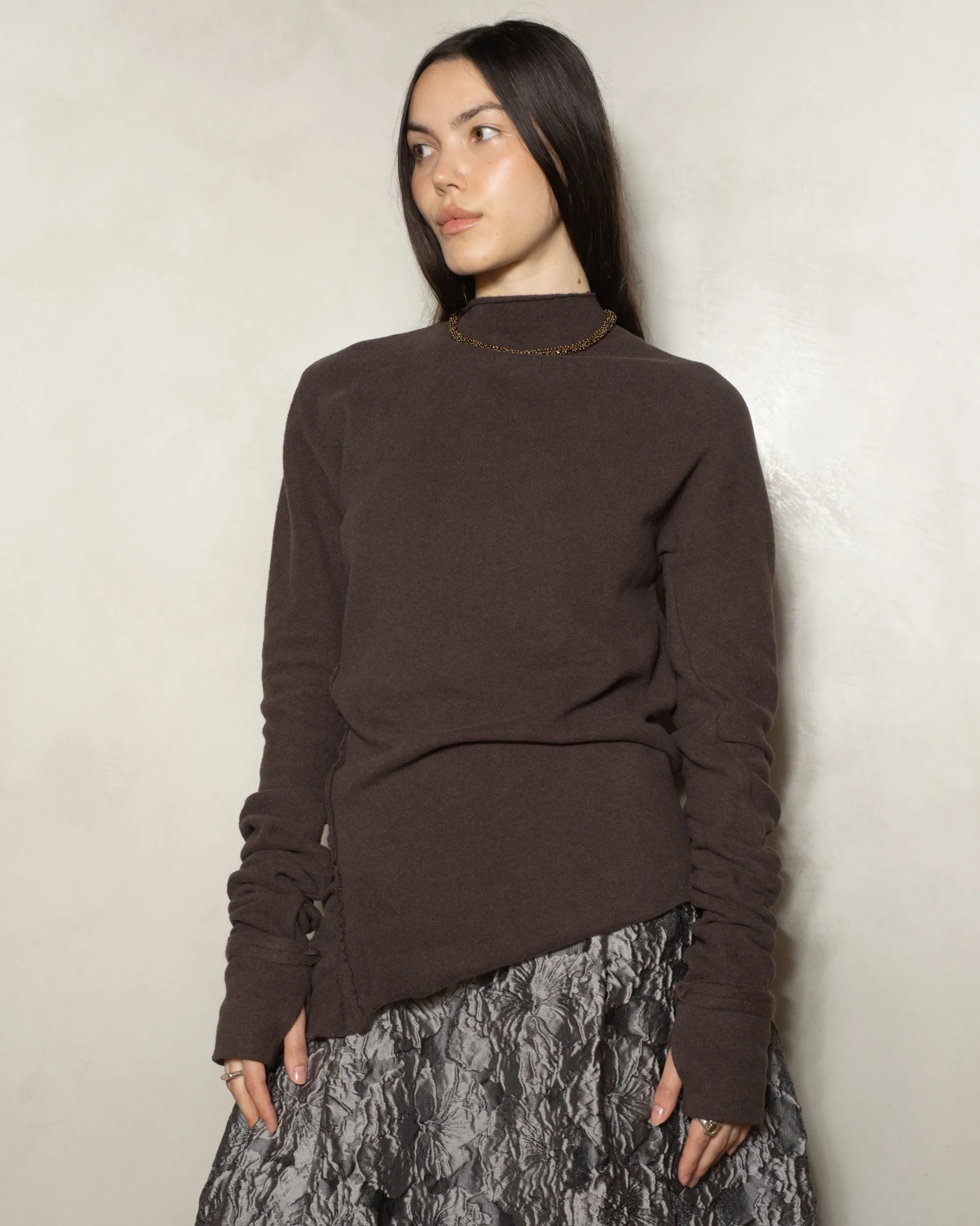 Terre Twisted Seam Sweater