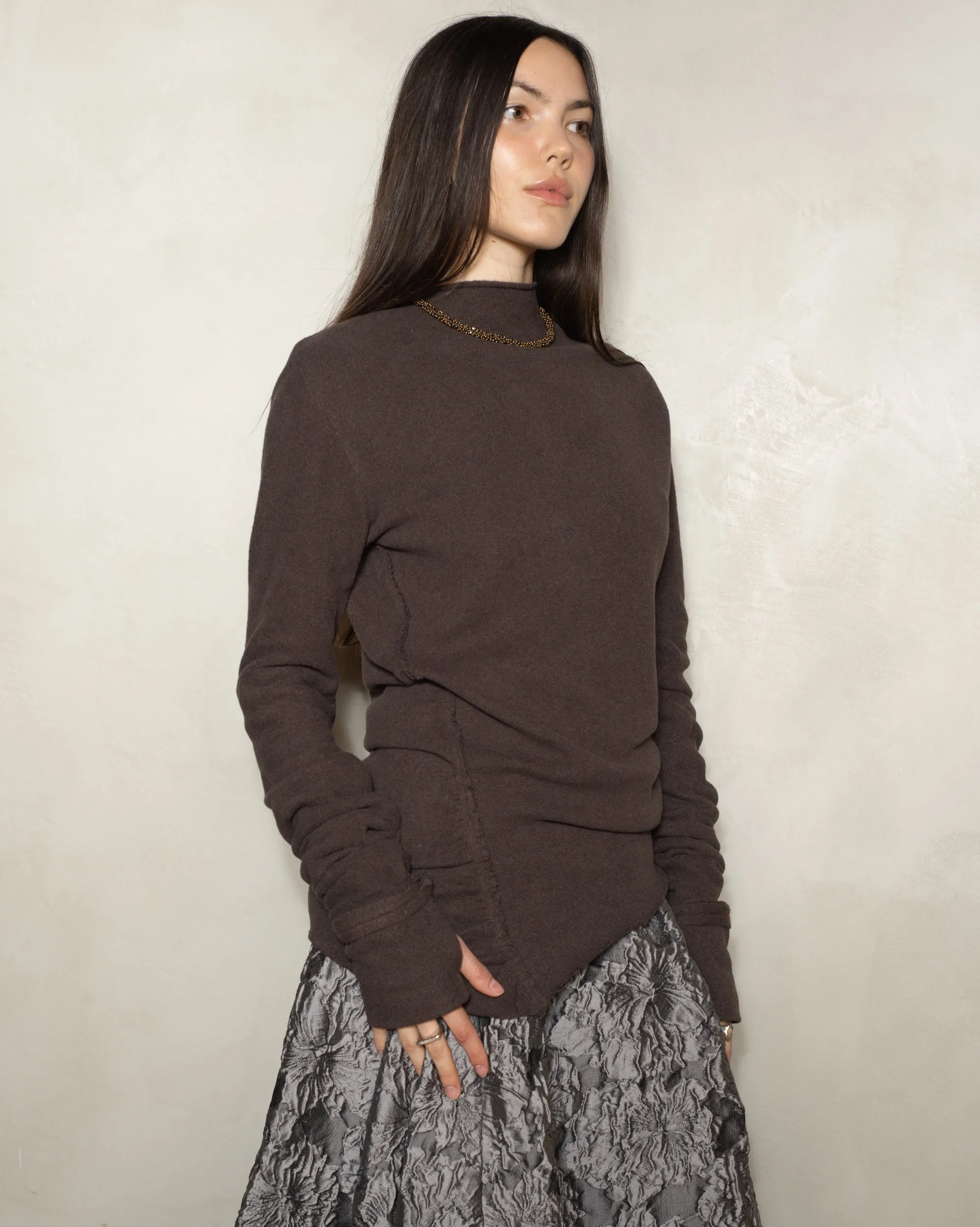 Terre Twisted Seam Sweater