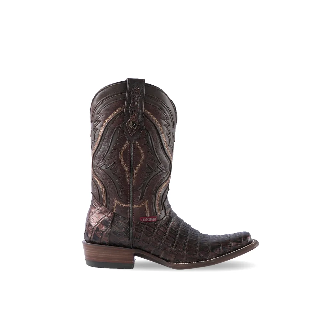 Texas Country Exotic Boot Caiman Belly Paris LM151