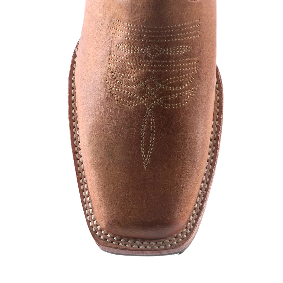 Texas Country  Western Boot Cater Miel Rodeo Toe E28