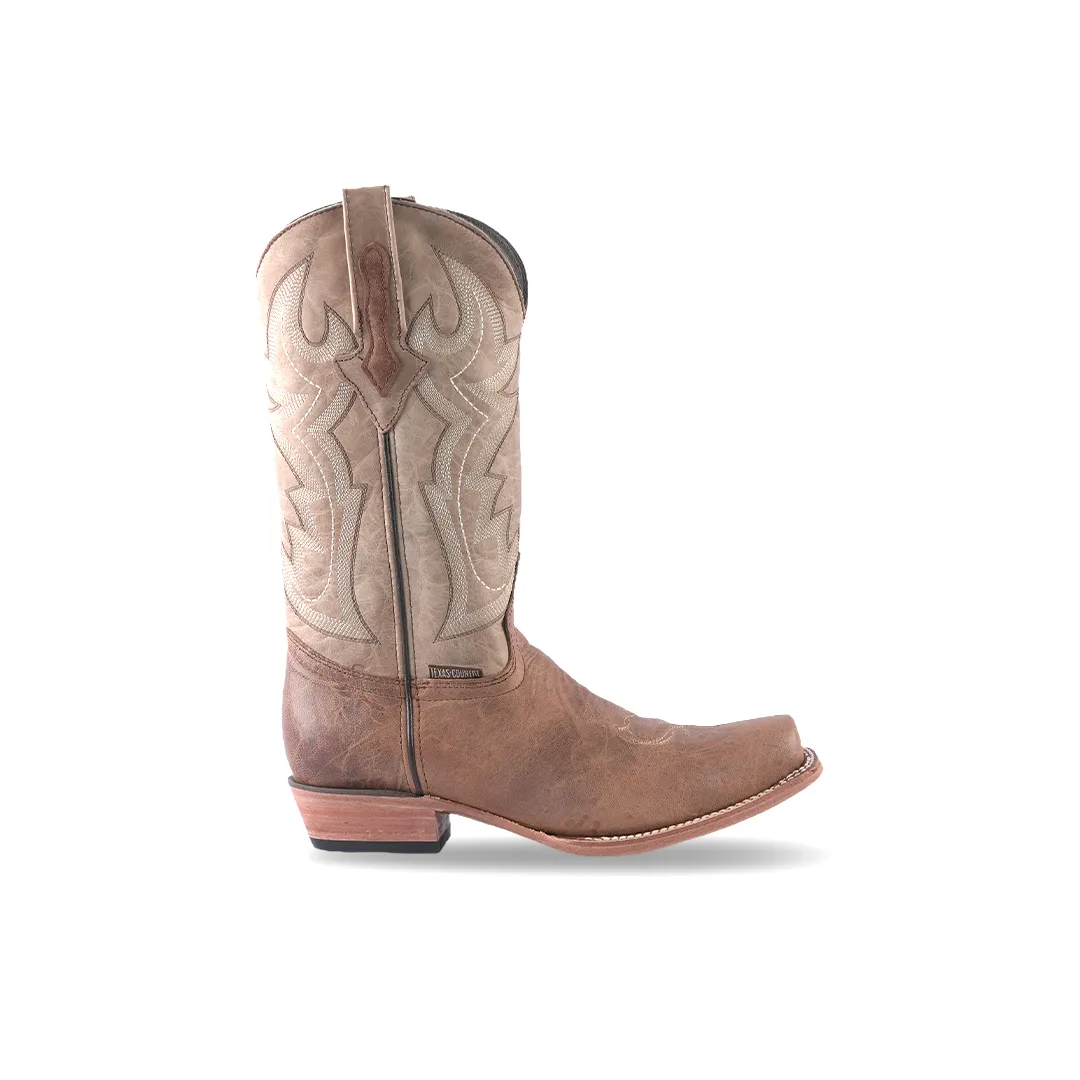 Texas Country Western Boot Sierra Paja NS E906