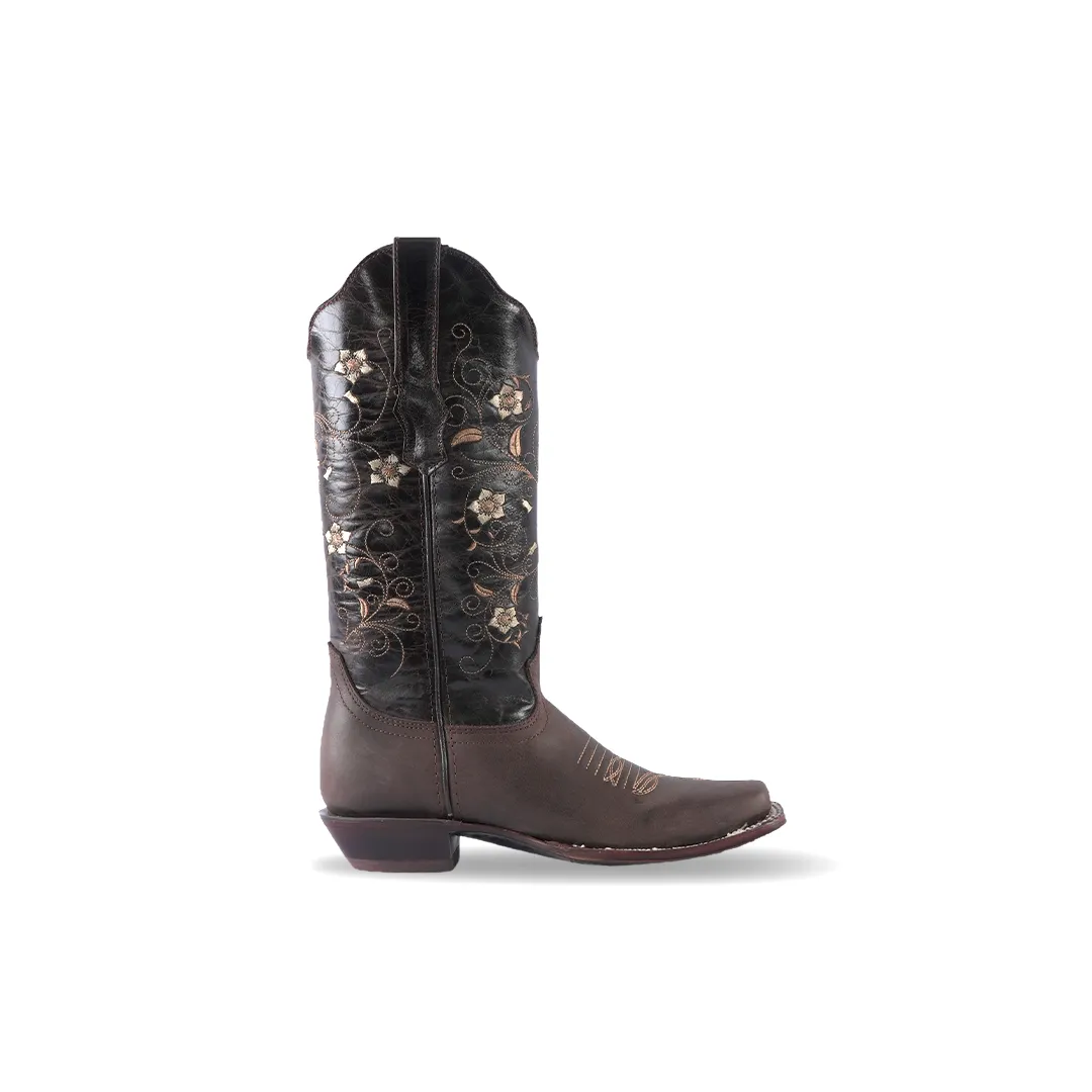 Texas Country Women's Western Boot Fresno Choco E57