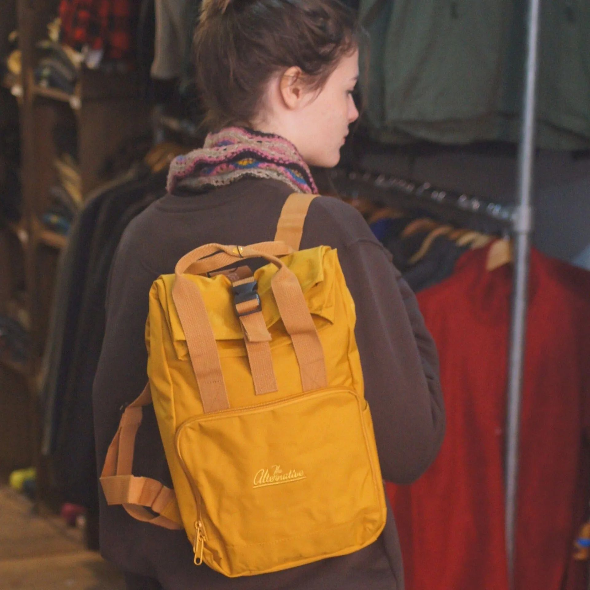 The Alternative Mini Roll Top Backpack